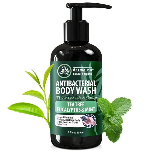 Gel de baño Derma-Nu, antibacteriano terapéutico, 240 ml
