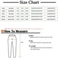 thumbnail image 2 of Bigersell Women's Bell Buttom Yoga Pants Yoga Full Length Pants Women Hight Elastic Waist Solid Color Skinny Long Pants Stretch Leggings Pencil Trousers Wide Leg Yoga Pants for Ladies, 2 of 5