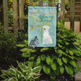 thumbnail image 2 of Carolines Treasures BB7580GF Welcome Friends White Boxer Flag Garden Size  Small multicolor, 2 of 3