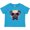 Turquoise, variant on Inktastic Pug Dog July 4th Patriotic Sunglasses Boys or Girls Toddler T-Shirt