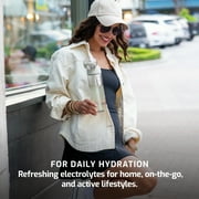 TruLabs Hydrate Powders Peach Mango, Electrolyte Drink Mix, 16 Stick Packets
