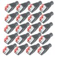 thumbnail image 1 of Abastado 20 piezas 0.217 x 0.098 in conector hembra cable terminal DC enchufe adaptador Jack para tira de luz LED, 1 of 8