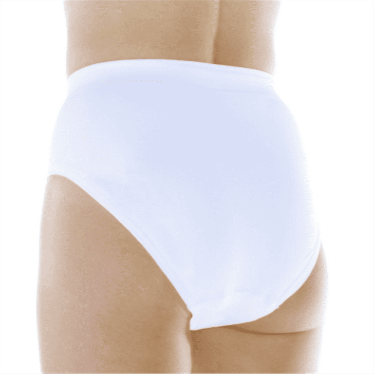 Wearever Women's Incontinence Underwear, Smooth and Silky Bladder Control  Briefs, Washable Seamless Panties, 3-Pack 