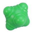 thumbnail image 4 of LOLIPPYY Green Hexagonal Silicone Reaction Ball 1Pack for Motor Response Training and Agility 6.00X6.00X6.00CM, 4 of 8