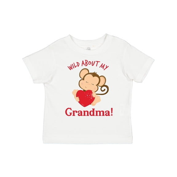 Inktastic Wild About My Grandma Boys or Girls Toddler T-Shirt