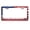 Blue, variant on 250 Year American Flag License Plate Frame, 2 Pack Vintage Patriotic USA Flag Aluminum License Plate Holder Covers,Universal Car License Plate Frame with Screws for Women Men