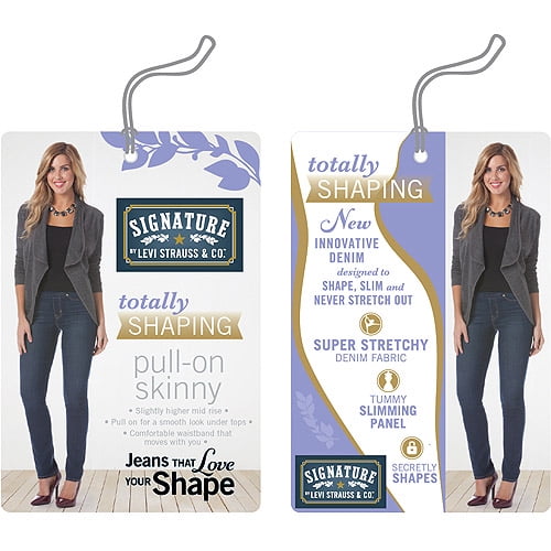 Women's Totally Shaping Pull On Skinny Jeans 