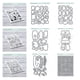 thumbnail image 2 of Juego de sellos transparentes y troqueles de corte de Metal para Littles Friends de vacaciones, álbum de recortes con relieve, plantilla decorativa para manualidades navideñas, 2 of 4