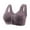 63# Purple, variant on UoCefik Daisy Bras for Older Women Front Closure Wireless Push Up Bras Everyday Wirefree Comfortable Sleep Bralettes Gray 44