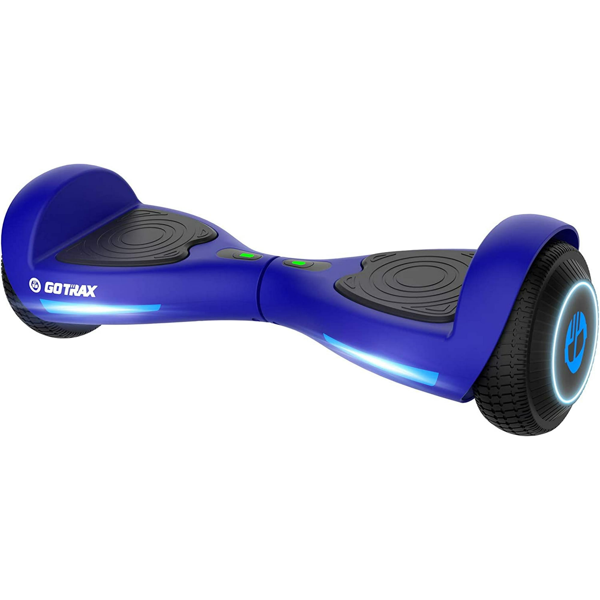 GOTRAX FX3 Hoverboard Blue OPEN BOX with LED 6.5 inch Wheels UL2272 Certified 25.2V 2.6Ah Big Capacity Battery Dual 200W Motor up to 10km h Walmart