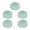 crystal leather head, variant on 5pcs Enduring Billiard Cue Tips for Jump Break Replacement Supplies