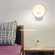 thumbnail image 5 of Aplique de pared para interiores, aplique de pared de diseño redondo blanco, tres modos de iluminación, lámpara de pared RA≥85 para dormitorio, sala de estar, escaleras, pasillo, 5 of 5