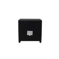 thumbnail image 4 of Jason Side Table with Nailhead Accents Jet Black, 4 of 8