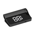 thumbnail image 2 of Bunblic Car HUD Head up Speed Meter Display Digital Speed Time Auto Multifunctional Modern Speedometer for Trucks Buses White KMH, 2 of 8