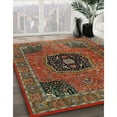 thumbnail image 2 of Ahgly Company Indoor Rectangle Traditional Brown Persian Area Rugs, 9' x 12', 2 of 6