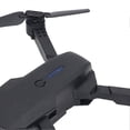 thumbnail image 3 of Drone quadricoptère aérien E88 à 4 essieux, double caméra HD, haute résolution, pliable et basculant, noir, 3 of 4