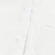 thumbnail image 5 of Camisa casual de algodón y lino de manga corta con solapa y botones para mujer, color blanco/L, 5 of 5