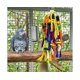 thumbnail image 3 of Large and Small Parrot Chewing Toys - Parrot Cage Bite Toys Wooden Block Tearing Toys for Conures Cockatiels African Grey and Other Parrots$Lar, 3 of 5
