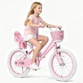 thumbnail image 4 of XJD 20 inch Kids Bike for Toddlers 7-12 Years Old Kids, Girls Bike with Streamers, Basket and Doll Seat, Children Bicycles with Handbrake, 4 of 18