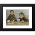 thumbnail image 2 of Henry Scott Tuke 18x14 Black Modern Framed Museum Art Print Titled - Georgie and Richard (1889), 2 of 5
