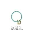 thumbnail image 3 of Sidaley Cadena para teléfono móvil para hombres y mujeres, resistente al agua, Color sólido, Universal, Flexible, anillo antipérdida, cordón de Teléfono y Comunicación Cian claro, 3 of 6
