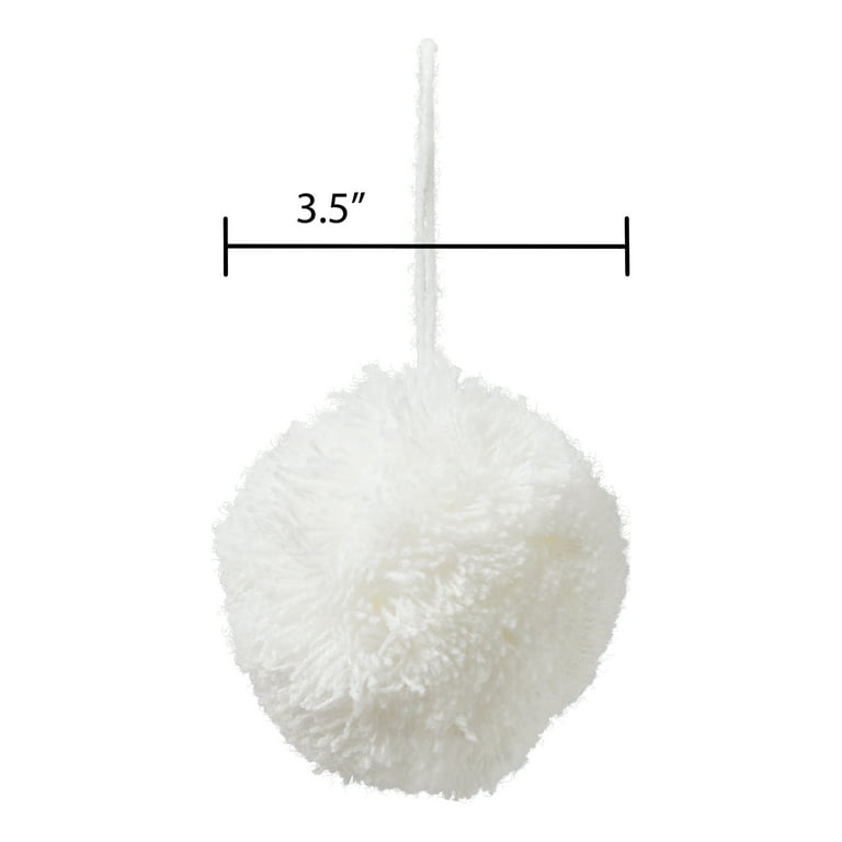 White Mini Pom Poms (100)* – Inspire-Create