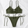 thumbnail image 4 of Trajes de baño para mujer, casuales y de moda, de color sólido, sin mangas, con abertura, para mujer, trajes de baño para mujer, trajes de baño para mujer, trajes de baño de moda playera para mujer, 4 of 8