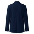 thumbnail image 5 of Zshosam Womens Blazers for Women Casual Open Front Suit Blazer Jackets with Pockets(Dark Blue,L), 5 of 6
