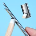 thumbnail image 4 of Stainless Steel Pool Cue Tip Shaper, Durable Billards Accessory Billiards Accessories, for Scuffing Trimmer Repair Shaping, 4 of 8