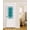 Green, variant on Coastal Coral Blackout Door Curtains for French, Glass,Front, Back, Patio Door, Orange White Ocean Marine Nautical Beach Thermal Insulated Rod Pocket Window Curtain Drapes With Tiebacks 25"x40"