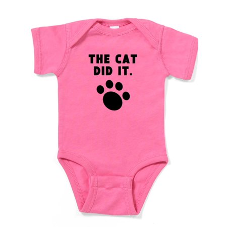 

CafePress - The Cat Did It - Cute Infant Bodysuit Baby Romper