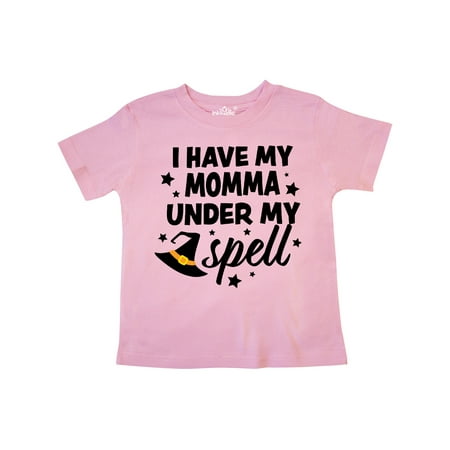 

Inktastic I Have My Momma Under My Spell with Cute Orange Hat Gift Toddler Boy or Toddler Girl T-Shirt