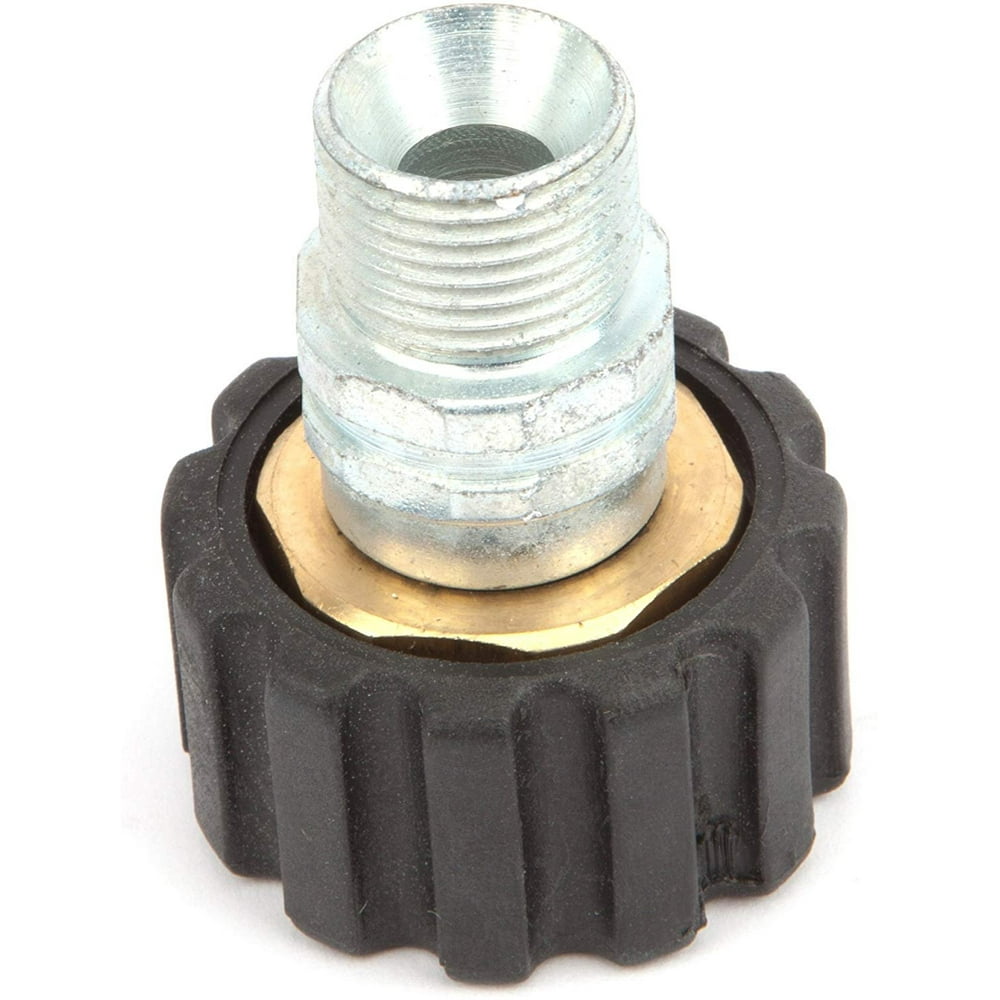 Forney 75109 Pressure Washer Accessories, Male Screw Coupling, M22F to
