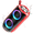 Red, variant on Portable Bluetooth Speaker, Bluetooth 5.3 Speaker Wireless, IPX7 Waterproof Outdoor Speaker, 24W Powerful Loud Stereo Sound, 12H Playtime, 7 Colorful Rgb Lights for Outdoor/Home/Party, Gift Ideas