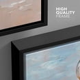 thumbnail image 4 of wall26 Framed Canvas Print Wall Art Pastel Sky Beach Shore Wave Crane Bird Nature Wilderness Illustrations Modern Art Decorative Rustic Relax/Calm for Living Room, Bedroom, Office - 16"x24", 4 of 5
