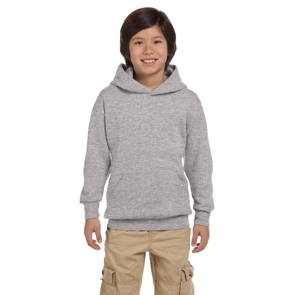 Hanes Youth 7.8 oz. EcoSmart 50/50 Pullover Hood - P473
