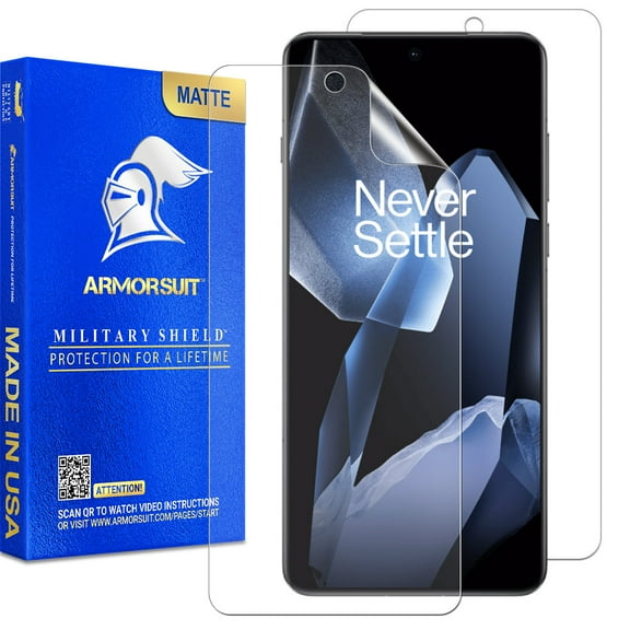 ArmorSuit 2 Pack Paper-Feel Texture Screen Protector for OnePlus 13R (6.8 Inch, 2025) Case Friendly MilitaryShield Matte Film - Made in USA