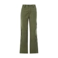 thumbnail image 3 of Seyurigaoka Women Loose Pants, Slimming Casual Party Street Spring Sports Long Wide-Leg Multi-Pockets Trousers, 3 of 9