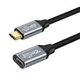thumbnail image 1 of Cable de extensión USB-C 3.1 Gen 2 de Whoamigo - 100 W macho a hembra, 1 of 8