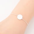 thumbnail image 3 of Brazalete de eslabones de cadena Qarigey ajustable para mujer oro rosa AP015797-02, 3 of 6