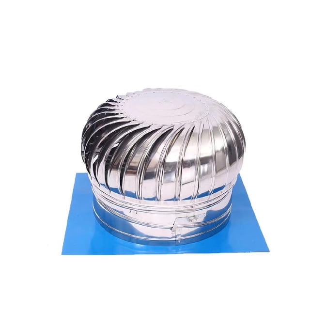 Kenally Ventilador de techo de acero inoxidable Funcionamiento silencioso Sin energía Reemplazo anticorrosivo Ventilador de ventilación de aire Herramientas eléctricas 500 mm Tipo 3 Kenally TO010471-14