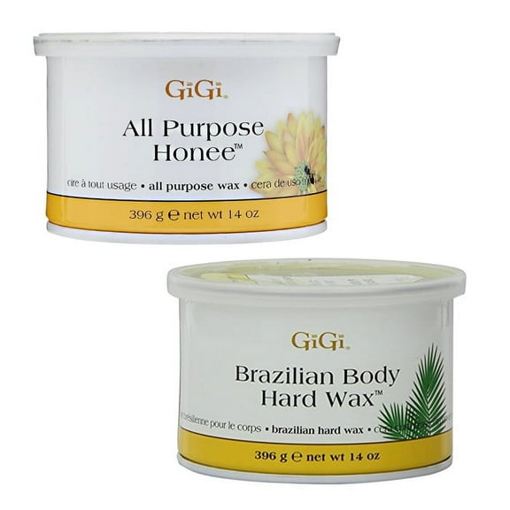 GiGi All Purpose Honee 14 oz   Brazilian Body Hard Wax 14 oz