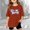Red, variant on Stylish Graphic Letter Print Girls Casual Tees Youth Fashion Comfortable Shirts For Kids Apparel T-Shirts Kids Short Sleeve Crewneck Solid Basic Tees Casual Tops