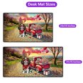 thumbnail image 5 of Be My Valentine's Cavalier King Charles Spaniel Truck Full of Love Balloon Desk Mat Full Keyboard Mouse Pad Dog Lover Gifts Large Mousepad - 02029, 5 of 5