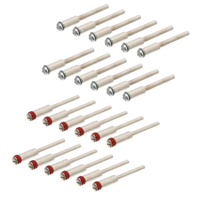 Minkissy Ensemble de Roues à Découper et à Vis 40 Pcs pour Applications Lapidaires en Alliage Résistant à l'Usure