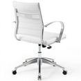 thumbnail image 5 of Modway Jive Gold Stainless Steel Midback Office Chair in Gold Off White, 5 of 9