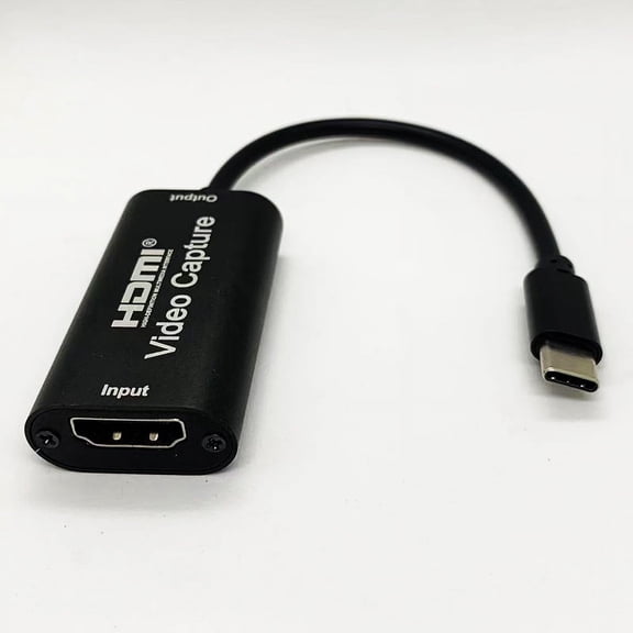 Type-c capture card PS4 mini computer stick monitoring main camera top box connected to OTG Android mobile phone display