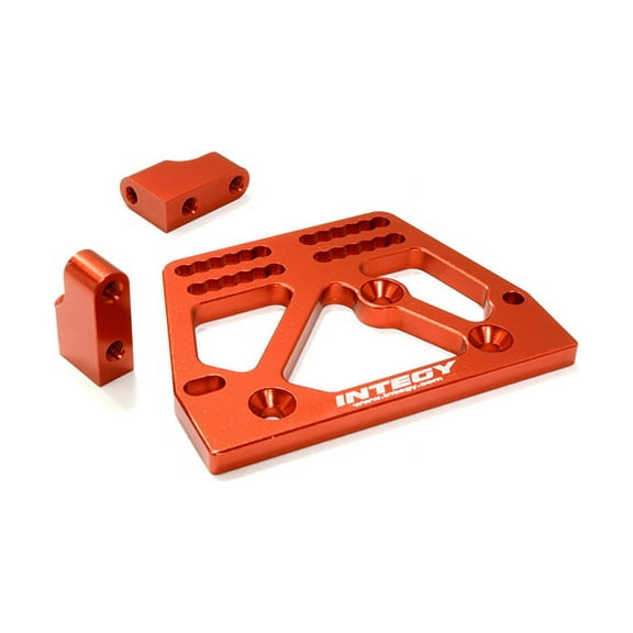 Integy C26707RED Servo Mount Set 1/10 SCX-10 Crawler INTC26707RED