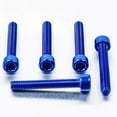 thumbnail image 2 of Aluminum Allen Bolt M6x(1.00mm)x40mm Pack x5, 2 of 6