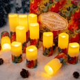thumbnail image 2 of WINORD Battery Operated Candles,12-Pack LED Flameless Candles with Remote-Made of Durable Plastic,Remote-Controlled,Timer Function,Ideal for Indoor Outdoor Use, 2 of 9